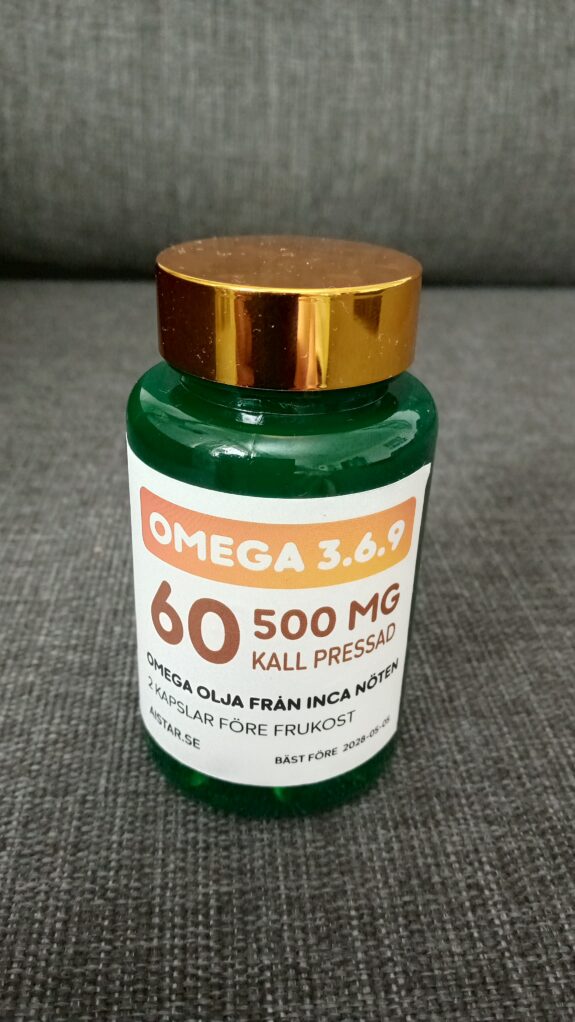 100% OMEGA 3 från naturen ingen fiskolja